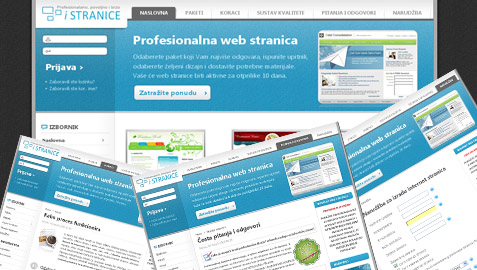 Profesionalne web stranice za 10 dana